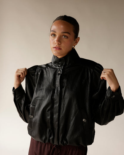 ASTR THE LABEL ESTERO JACKET X BLACK