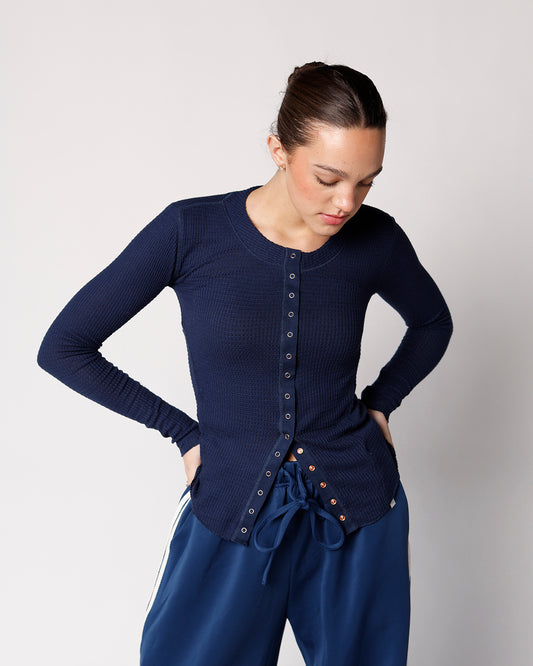 FREE PEOPLE GOING PLACES CARDI X DEEP SEAS