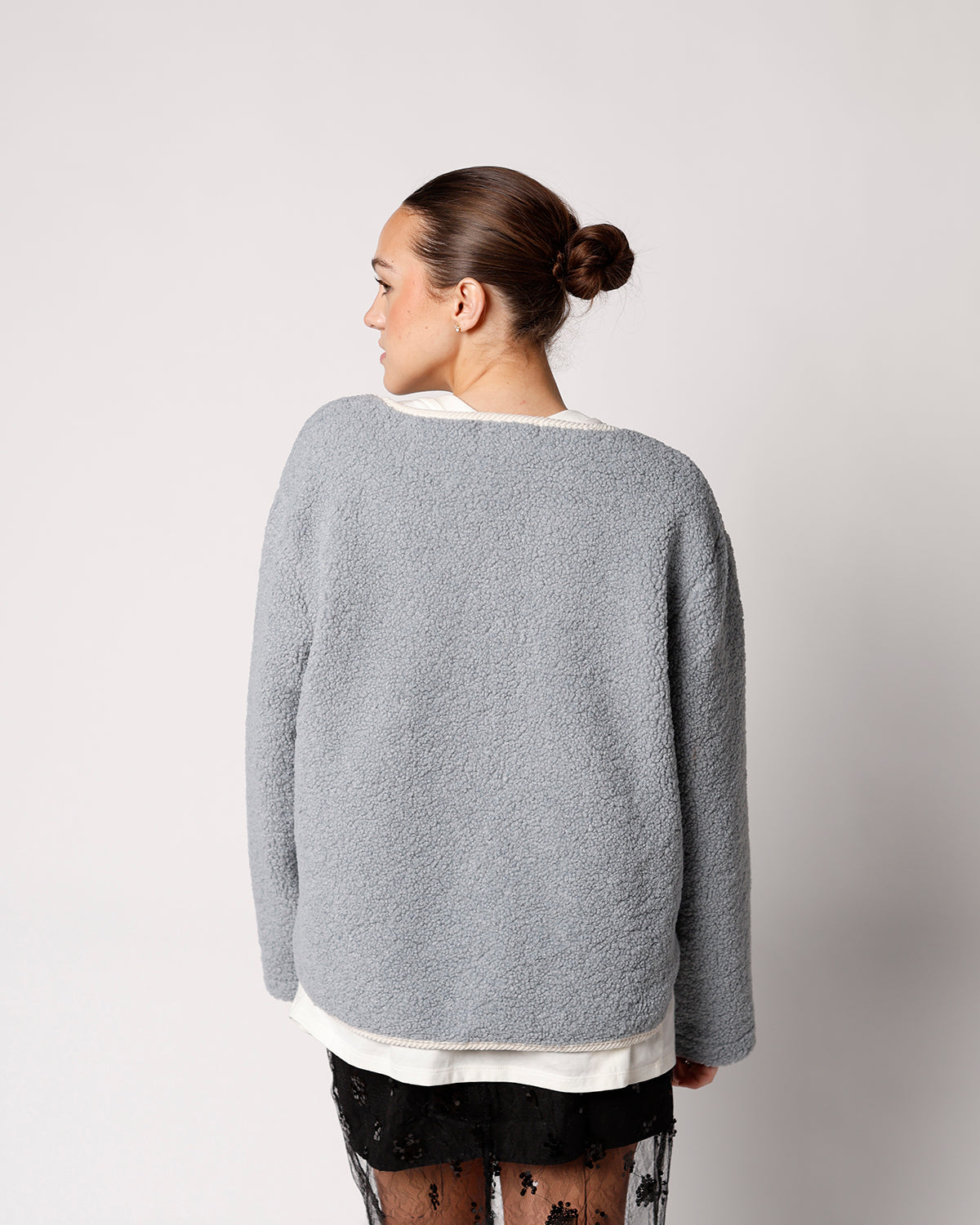 BLUEBIRD SHEARLING JACKET