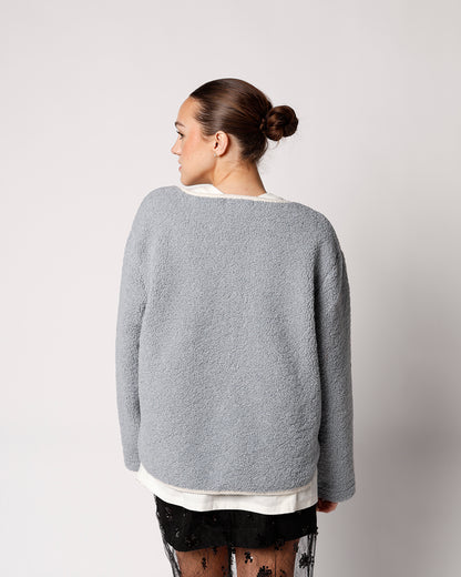 BLUEBIRD SHEARLING JACKET