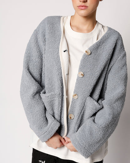 BLUEBIRD SHEARLING JACKET