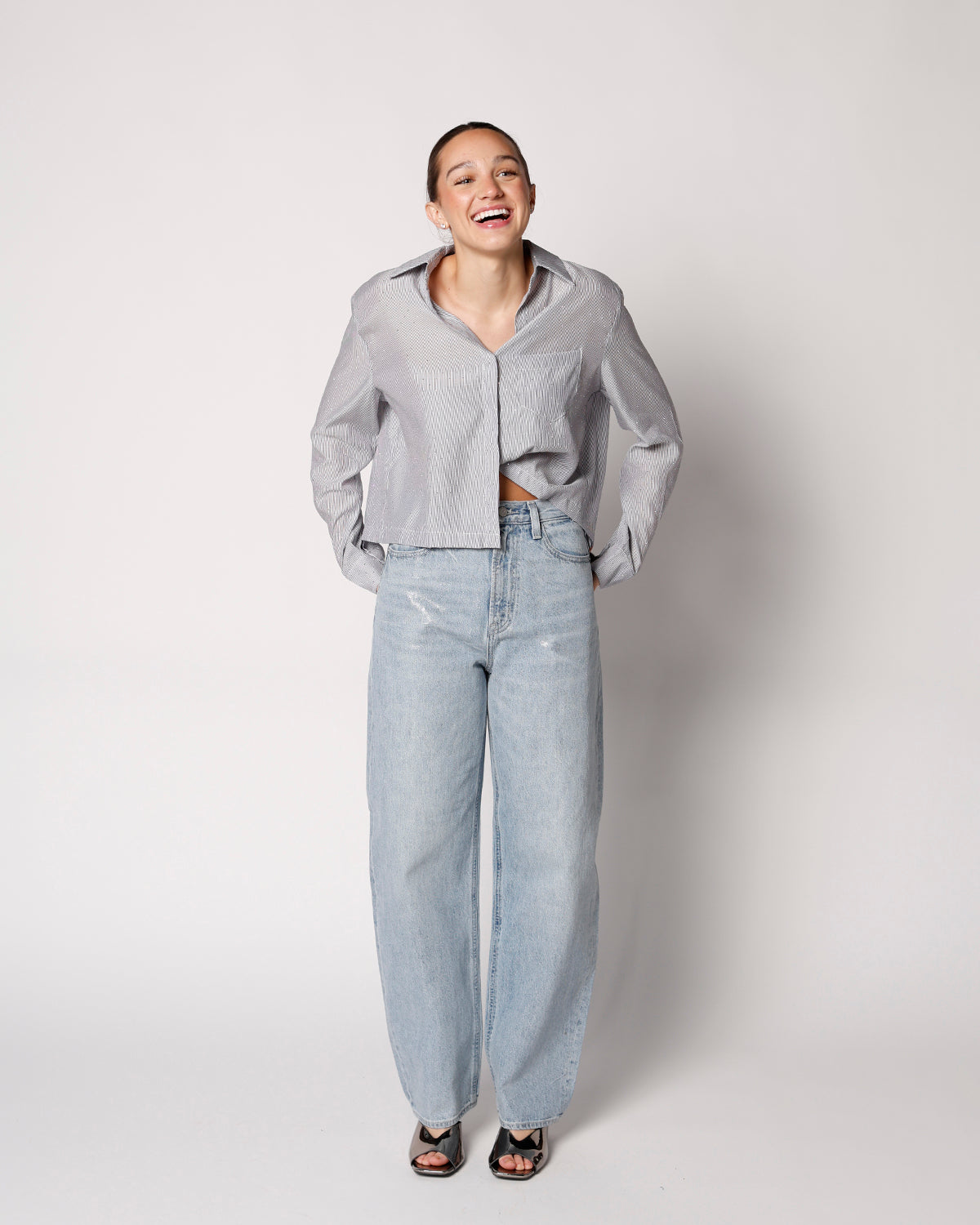 STARRY NIGHT BUTTON UP