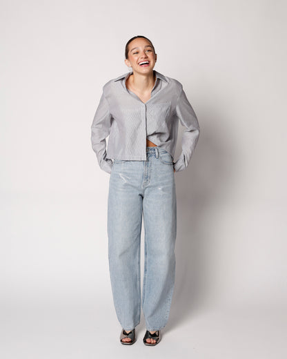 STARRY NIGHT BUTTON UP