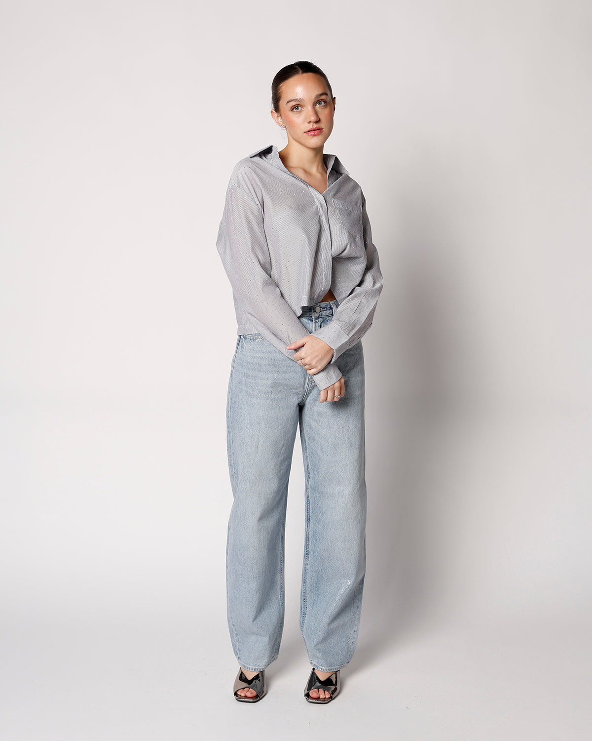 STARRY NIGHT BUTTON UP