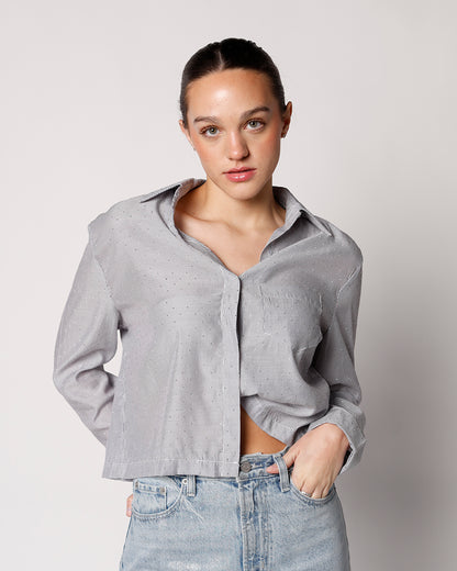 STARRY NIGHT BUTTON UP