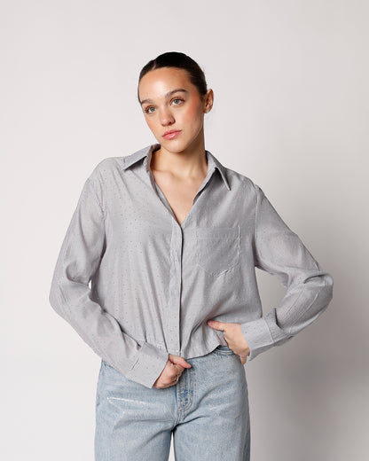 STARRY NIGHT BUTTON UP