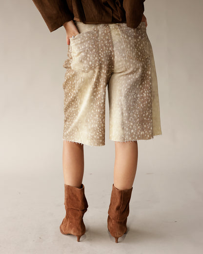 FAWN DENIM JORTS