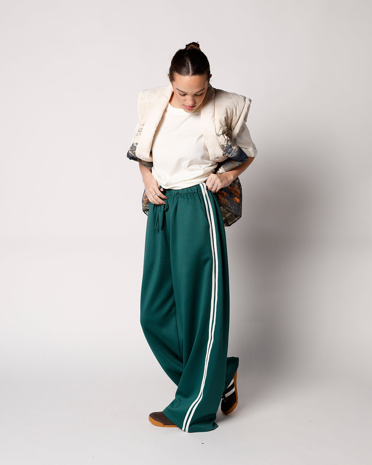 TRACK TALK TRACK PANTS X EMERALD