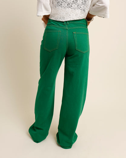 LIONESS TOP MODEL MOSS DENIM JEANS