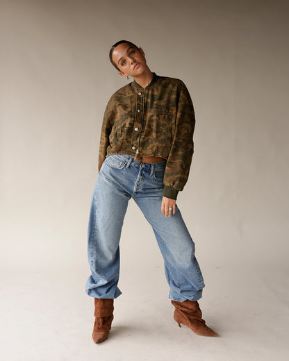DUTY CALLS CAMO CROPPED JACKET