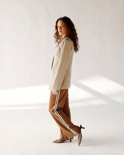 HIP LIKE BUTTA TRACK PANT X BROWN