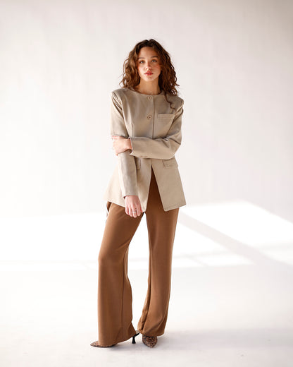 HIP LIKE BUTTA TRACK PANT X BROWN