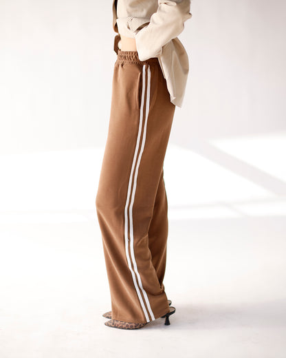 HIP LIKE BUTTA TRACK PANT X BROWN