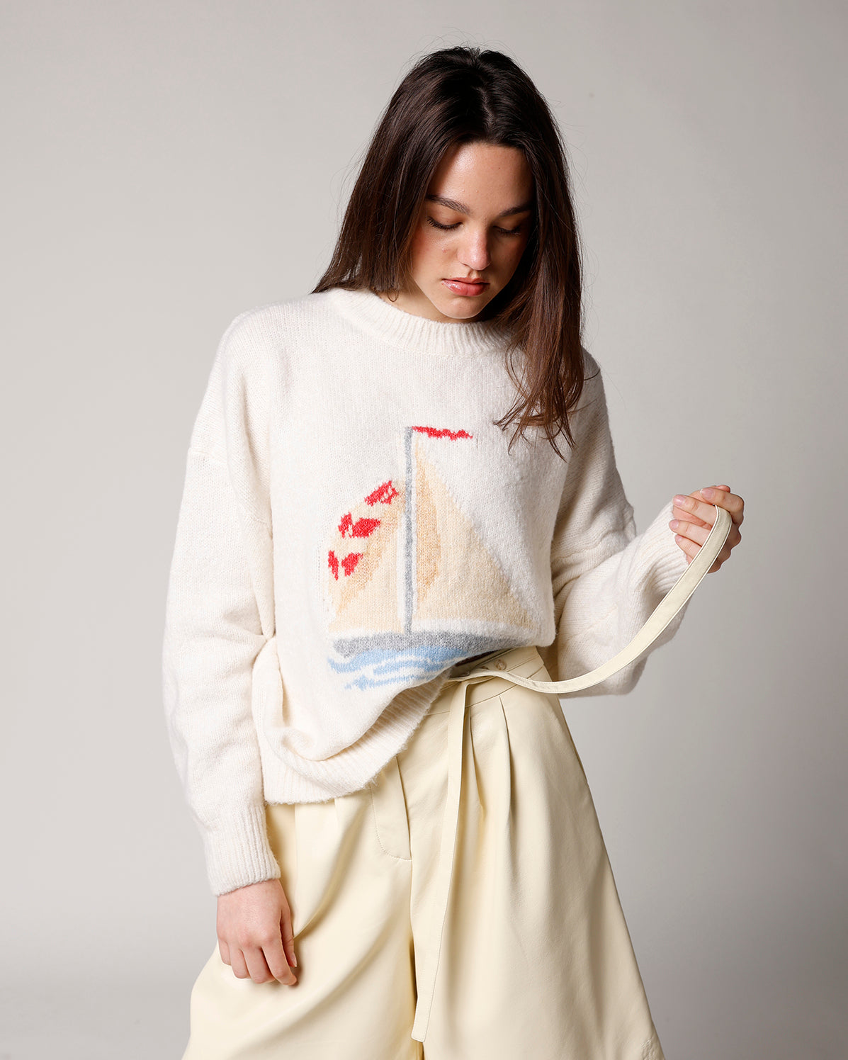SAIL AWAY SWEATER X CREAM