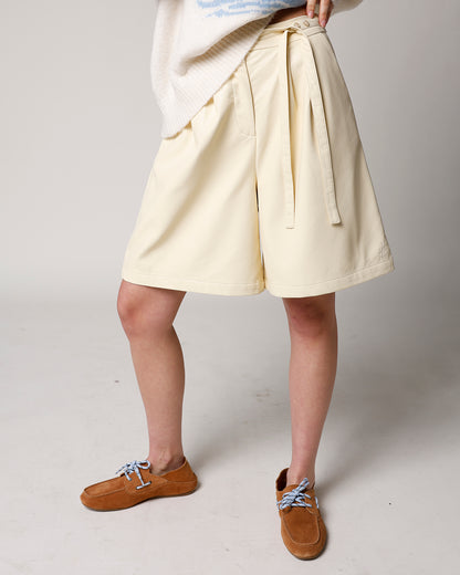 TANGUY BERMUDA SHORTS X PALE YELLOW