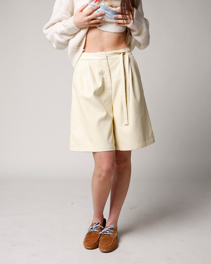 TANGUY BERMUDA SHORTS X PALE YELLOW