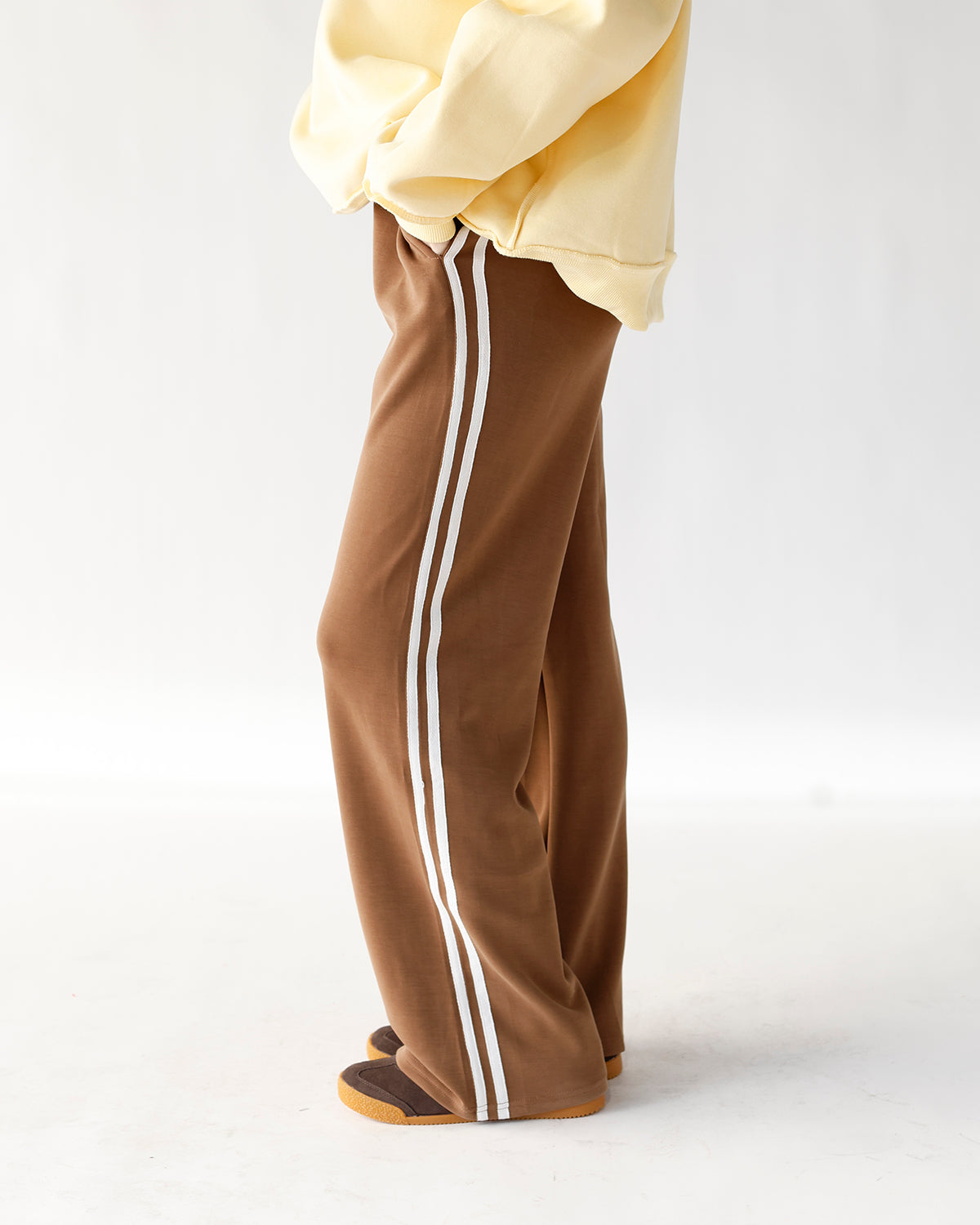 HIP LIKE BUTTA TRACK PANT X BROWN