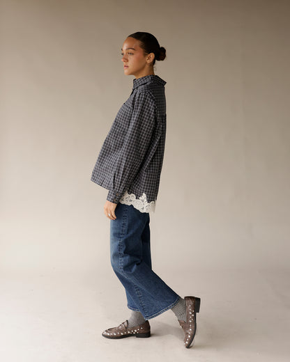 MAUDE SORA BUTTON UP