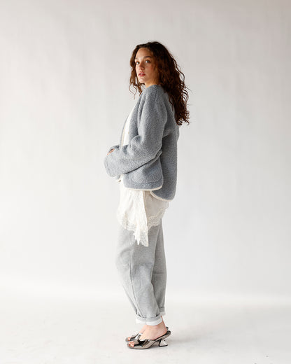 HIP IT GIRL BARREL JOGGERS X HEATHER GREY