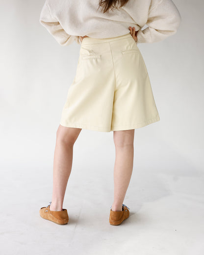 TANGUY BERMUDA SHORTS X PALE YELLOW