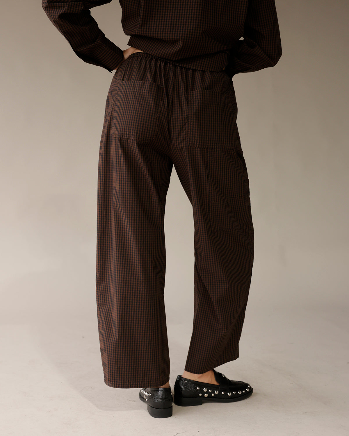 PISTOLA THEO PLAID PANTS X HOT TODDY