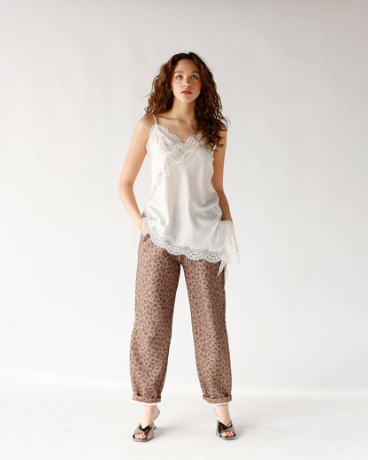 AURORA LACE TOP X IVORY