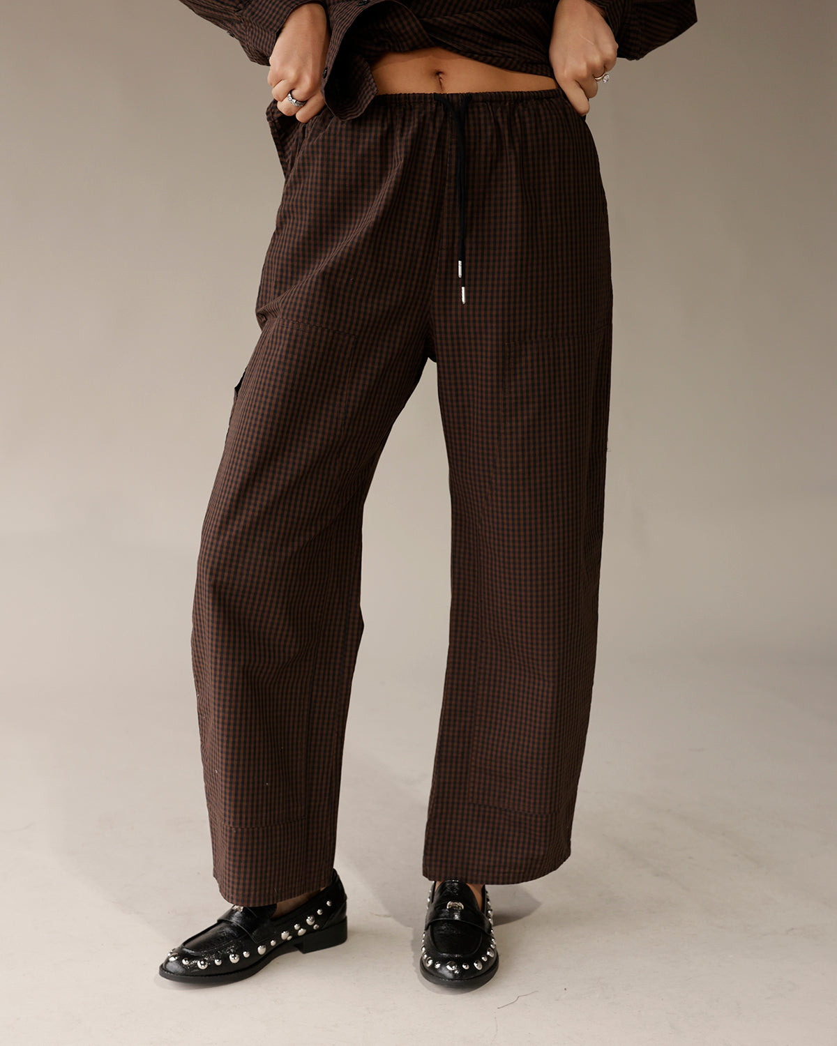trousers, everyday pants, comfy pants business casual, coffee run, matching sets, cotton pants, 100% cotton 