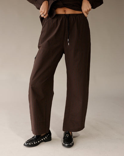 trousers, everyday pants, comfy pants business casual, coffee run, matching sets, cotton pants, 100% cotton 