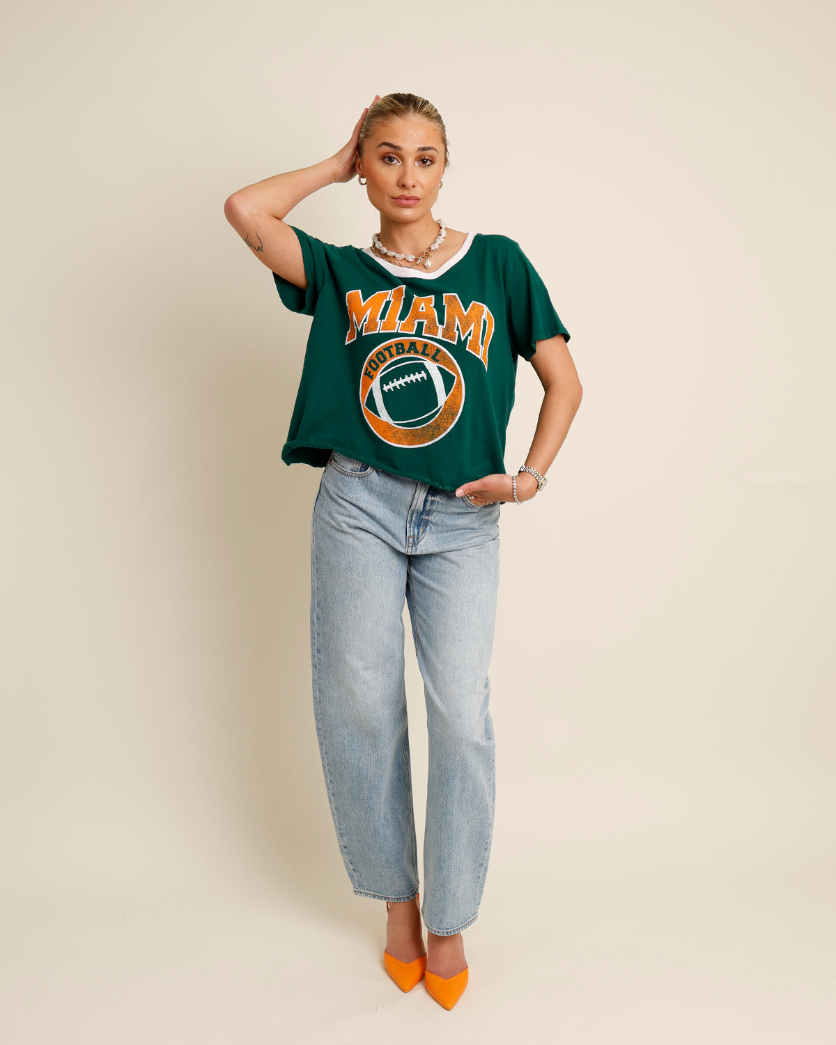 MIAMI DISTRESSED TEE