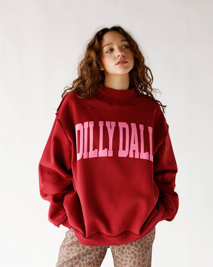 dilly dally mock neck mock necks comfy sweater shirt winter outfit inspo
