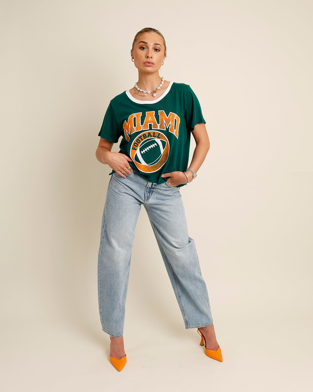 MIAMI DISTRESSED TEE