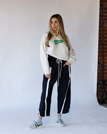 PLAYBOOK WINDBREAK PANTS X BLACK