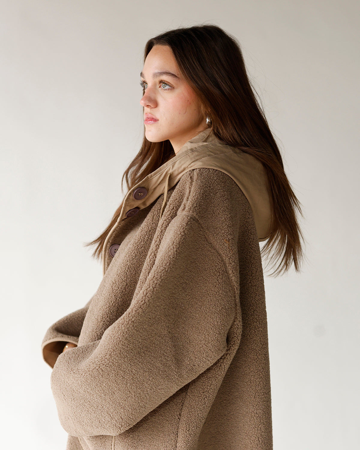 EASY LIKE SUNDAY SHERPA COAT