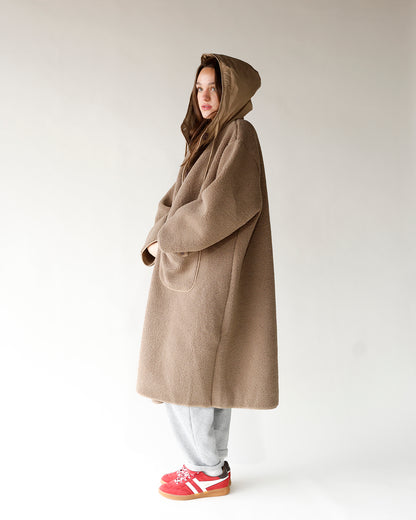EASY LIKE SUNDAY SHERPA COAT