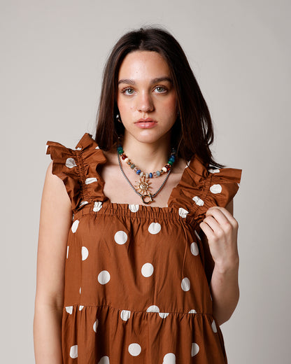 POLKA DOT DARLING MIDI DRESS