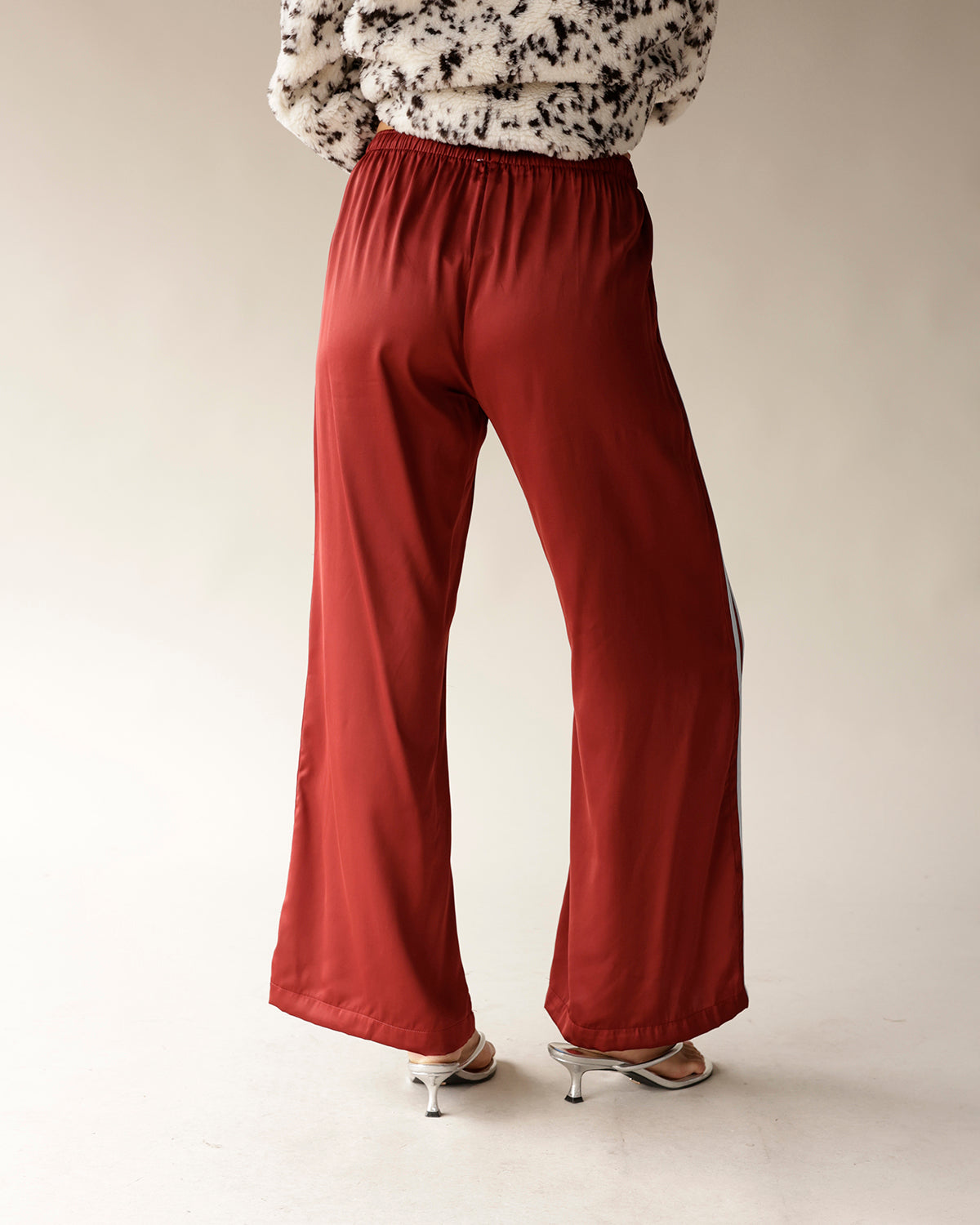 STAY IN YOUR LANE TRACK PANTS X BURNT ORANGE