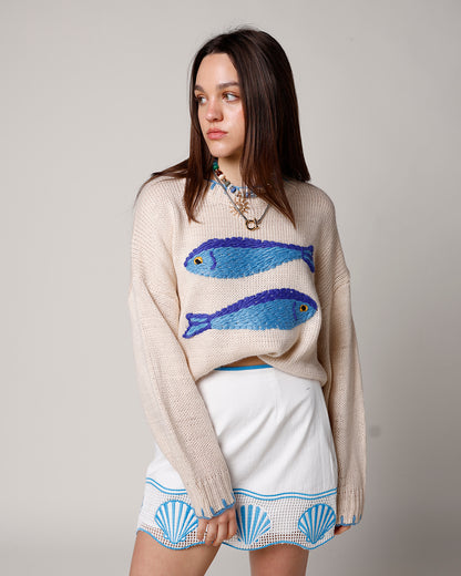 SEASIDE CATCH SWEATER