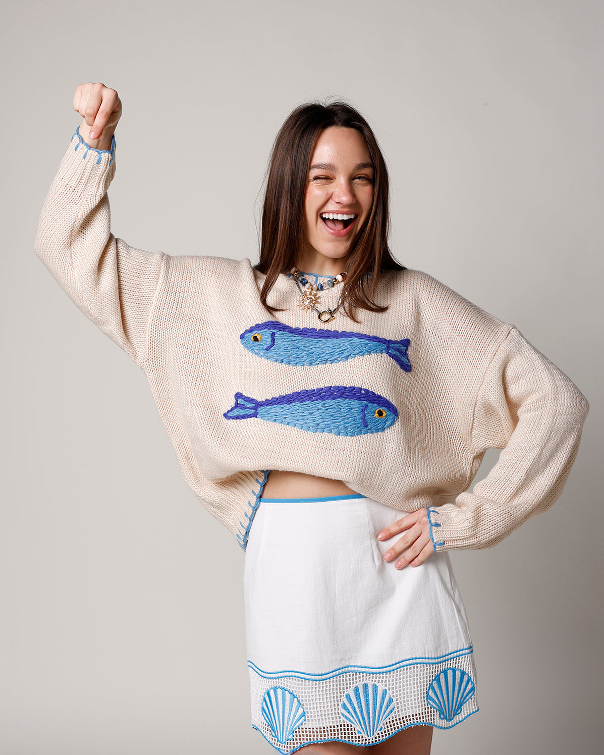 SEASIDE CATCH SWEATER