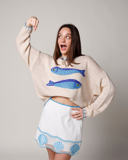 SEASIDE CATCH SWEATER