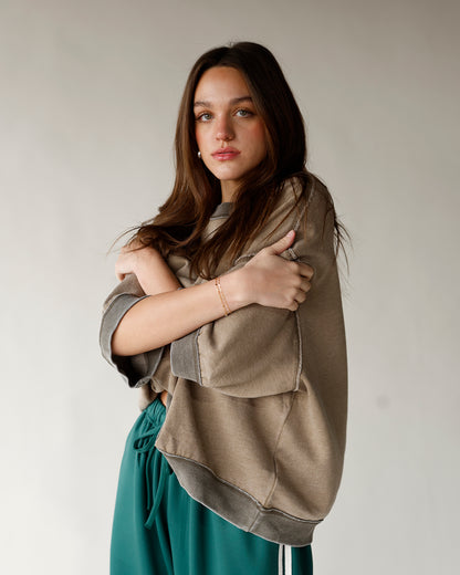 FREE PEOPLE EVERYTHING PULLOVER X CAIMAN