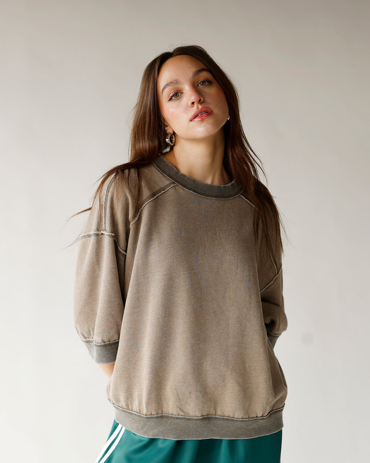 FREE PEOPLE EVERYTHING PULLOVER X CAIMAN