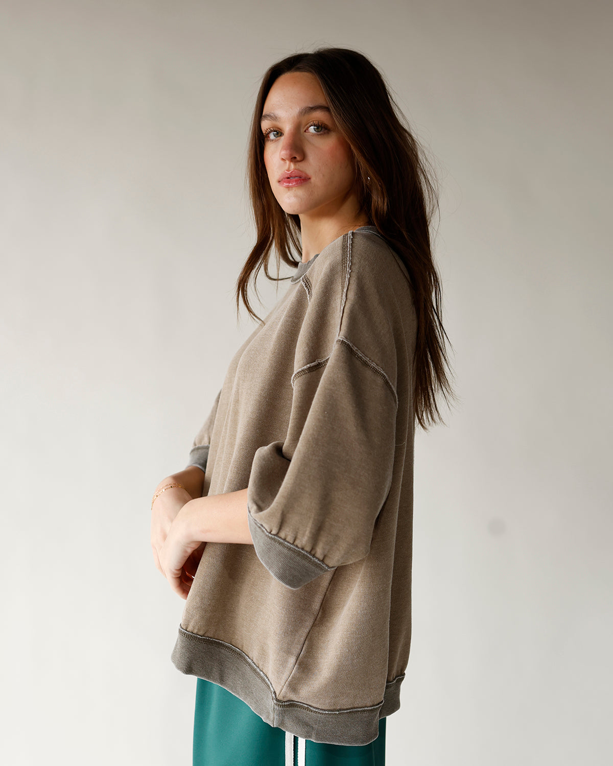 FREE PEOPLE EVERYTHING PULLOVER X CAIMAN