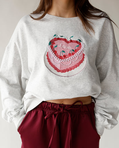LOVE AT FIRST BITE CREWNECK