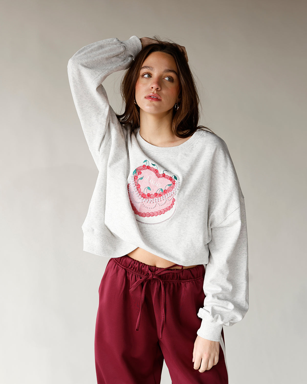LOVE AT FIRST BITE CREWNECK
