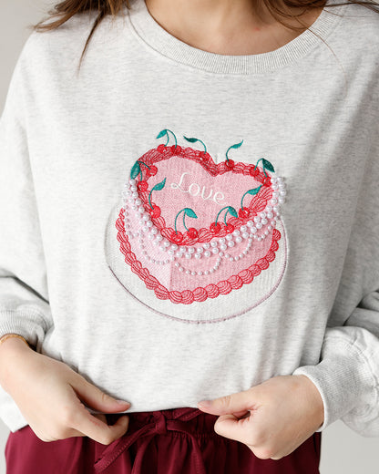 LOVE AT FIRST BITE CREWNECK