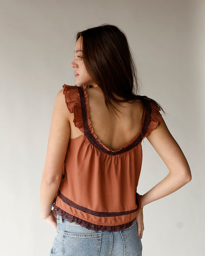 FREE PEOPLE MABEL TANK X CANYON SUNSET COMBO