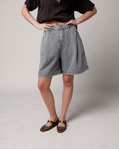 VINCENT BERMUDA SHORTS X GREY