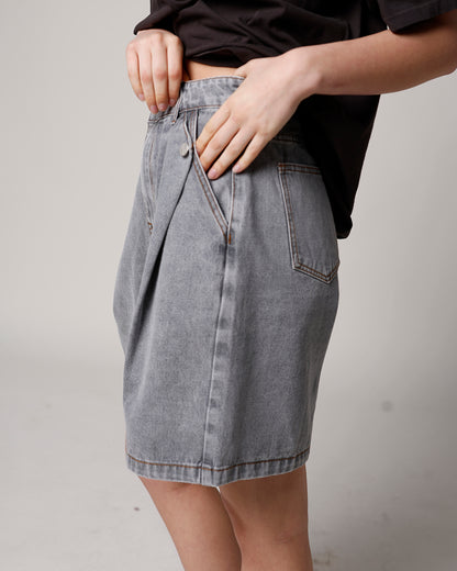 VINCENT BERMUDA SHORTS X GREY