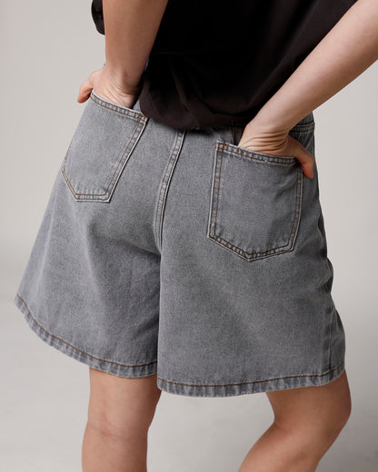 VINCENT BERMUDA SHORTS X GREY