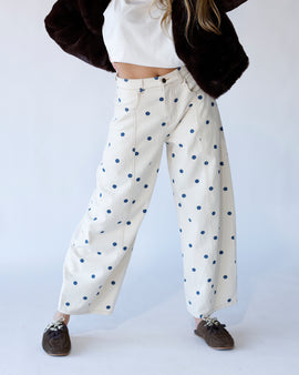 poka dot pants wide leg pants holiday pant ideas loose fitting jeans 